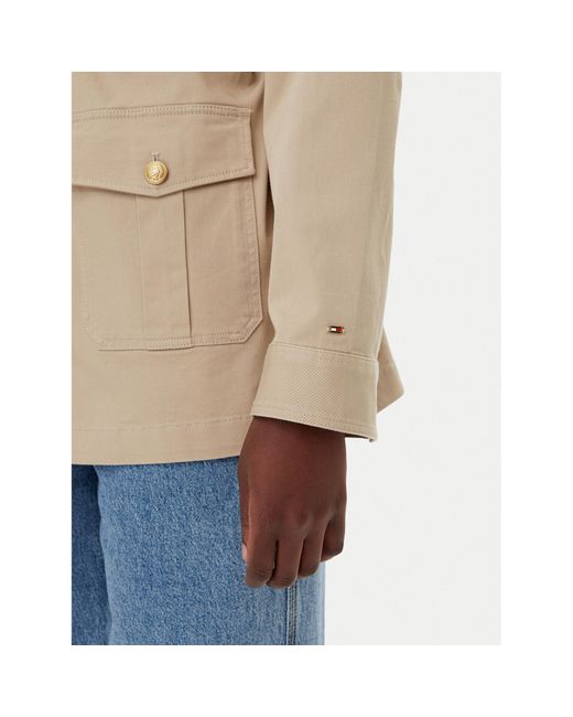 Tommy Hilfiger Natural Übergangsjacke Ww0Ww45933 Regular Fit