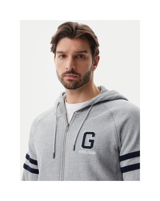 Guess Sweatshirt M5Gq26 Kcpr1 Regular Fit in Gray für Herren