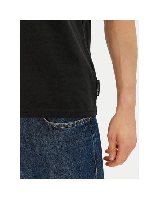 Moose Knuckles T-Shirt Conway M15Mt760 Regular Fit in Black für Herren