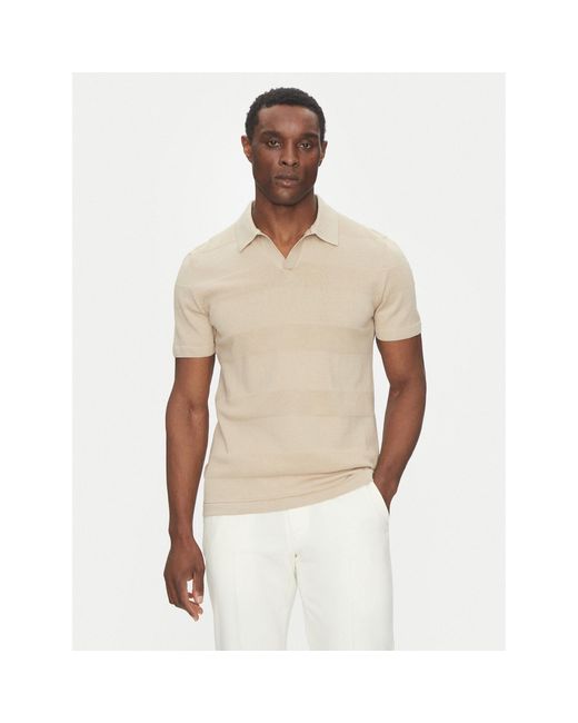 Hechter Paris Poloshirt 65009 151808 Regular Fit in White für Herren
