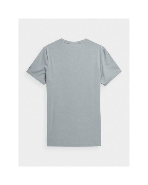 4F T-Shirt Ss23Ttshm490 Regular Fit in Gray für Herren