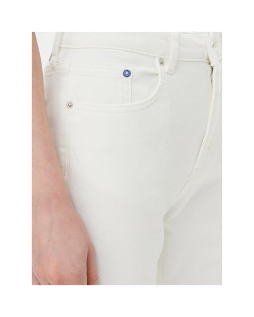 Karl Lagerfeld White Jeans A2W10135 Straight Fit