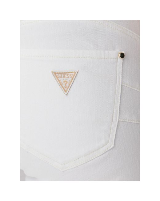 Guess White Jeans W5Ga34D5N72 Slim Fit