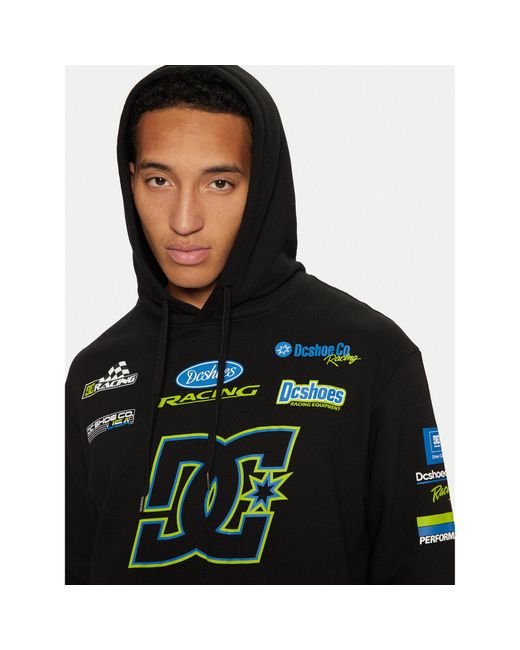Dc Sweatshirt Racing Adysf03130 Standard Fit in Black für Herren