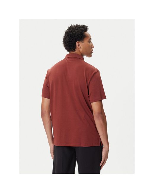 Calvin Klein Poloshirt Supima Lv04Lb276G Regular Fit in Red für Herren