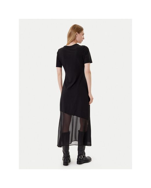 DKNY Black Kleid Für Den Alltag P5Gdfcna Regular Fit