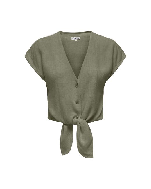 ONLY Green Hemd Siesta 15322270 Regular Fit