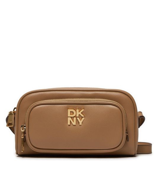 DKNY Brown Handtasche Philo Crossbody R42Eke53