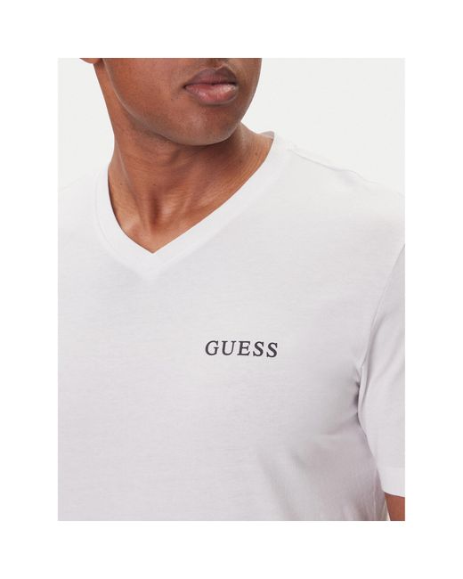 Guess 3Er-Set T-Shirts U5Bg58 Kcam1 Regular Fit in White für Herren