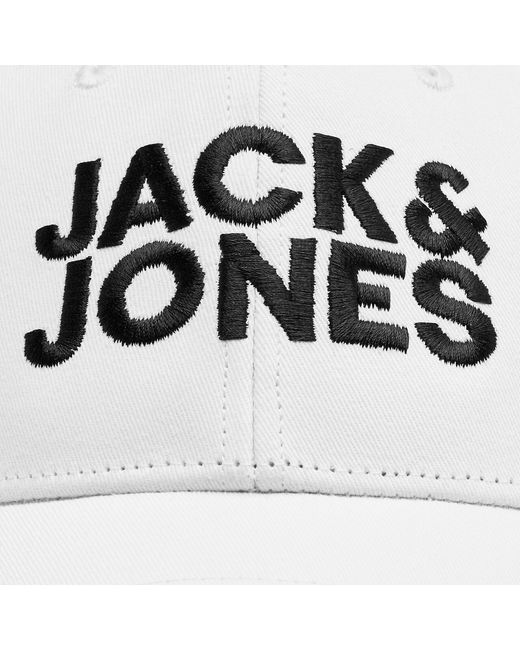 Jack & Jones Cap Gall 12254296 Weiß in White für Herren
