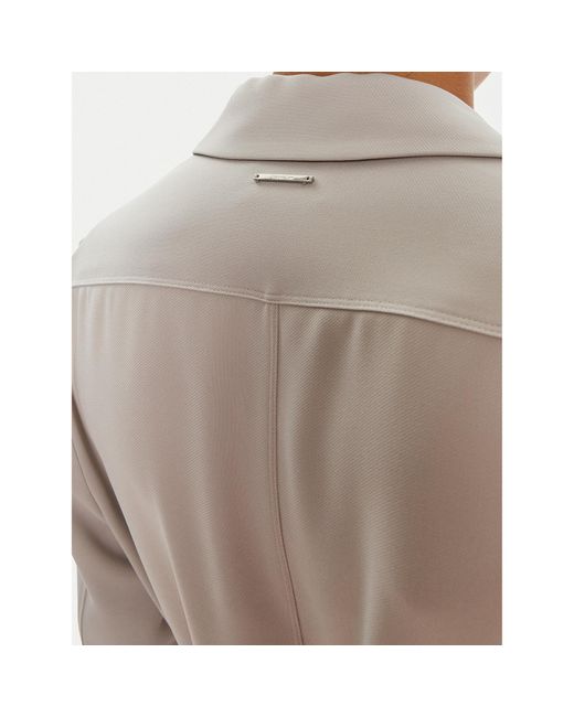 Calvin Klein White Kleid Für Den Alltag K20K207152 Regular Fit