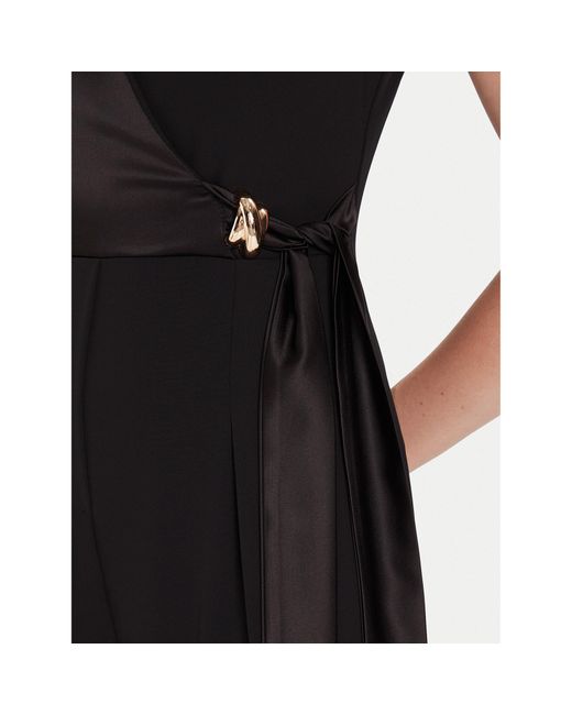 Rinascimento Black Jumpsuit Cfc0020066002 Regular Fit