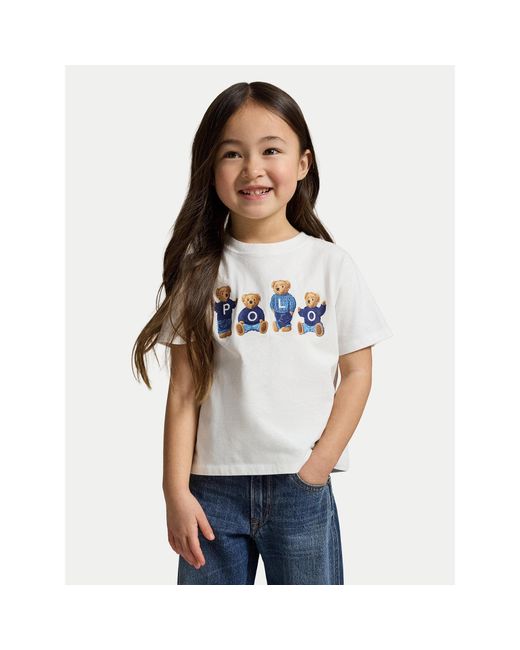 Polo Ralph Lauren White T-Shirt 312A11851001 Regular Fit