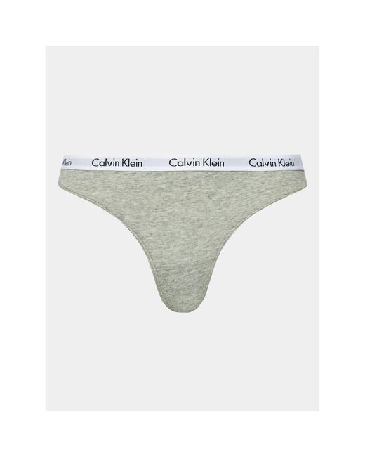 Calvin Klein White 2Er-Set Klassische Damenslips 000Qd3586E