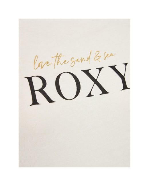 Roxy White Bluse Im From The Atl Tees Erjzt05593 Regular Fit