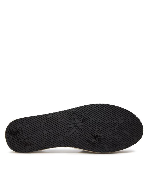 Calvin Klein Espadrilles ankle espadrille btw yw0yw01027 black beh