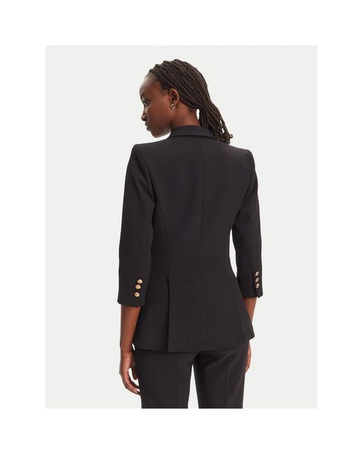 Elisabetta Franchi Black Sakko Gi-164-52E2-V640 Regular Fit