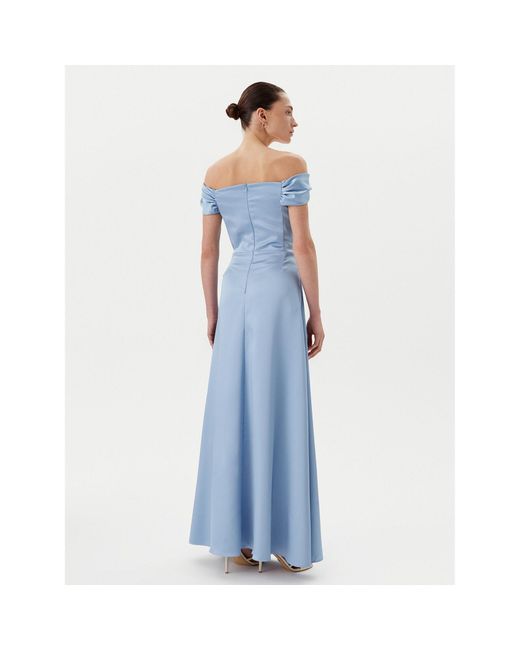 Rinascimento Blue Abendkleid Cfc0123802003 Regular Fit