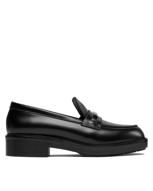 Calvin Klein Slipper rubber sole loafer w/hw hw0hw02006 ck black beh