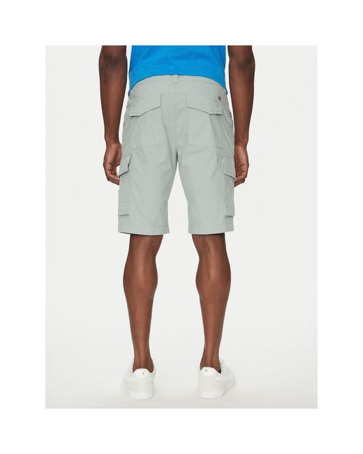 Napapijri Stoffshorts N-Horton Np0A4Hos Regular Fit in Blue für Herren