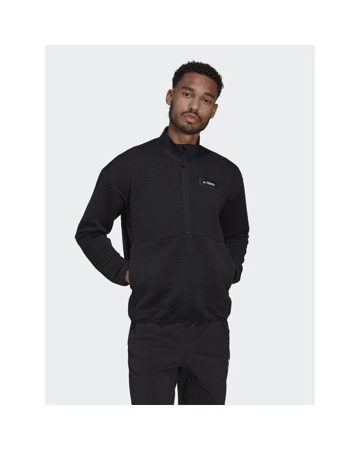 Adidas Sweatshirt Terrex Hike Hh9252 Regular Fit in Black für Herren