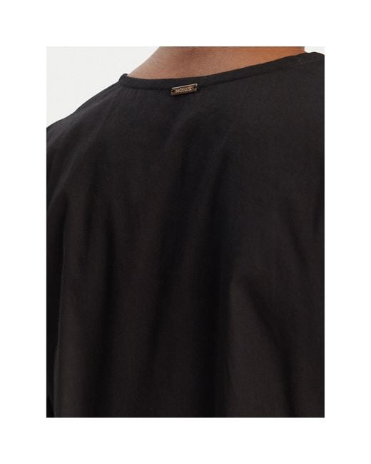 Selmark Black Sommerkleid Bn198 Relaxed Fit