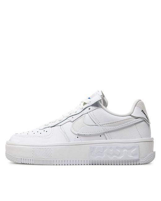 Nike White Sneakers W Air Force 1 Fontanka Dh1290 100 Weiß
