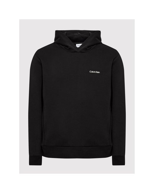 Calvin Klein Sweatshirt Micro Logo K10K109927 Relaxed Fit in Black für Herren