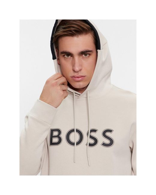 Boss Sweatshirt Soody 1 50504750 Regular Fit in Natural für Herren