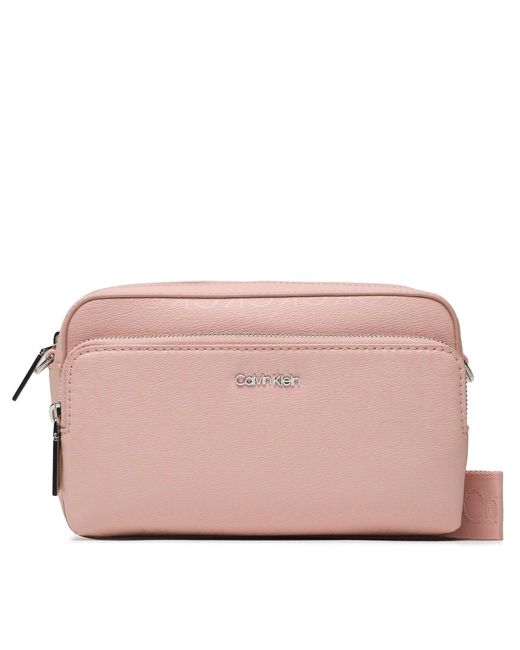 Calvin Klein Pink Handtasche ck must camera bag lg epi mono k60k609895 0j1