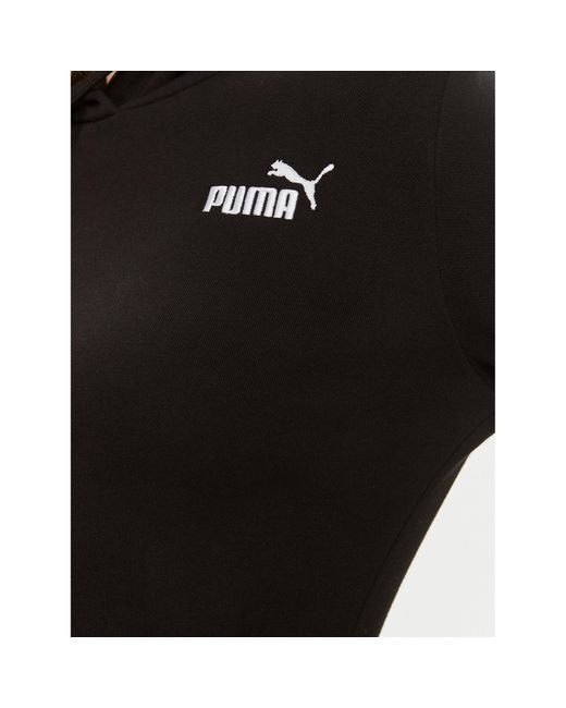 PUMA Black Sweatshirt Ess+ Embroidery 670004 Regular Fit