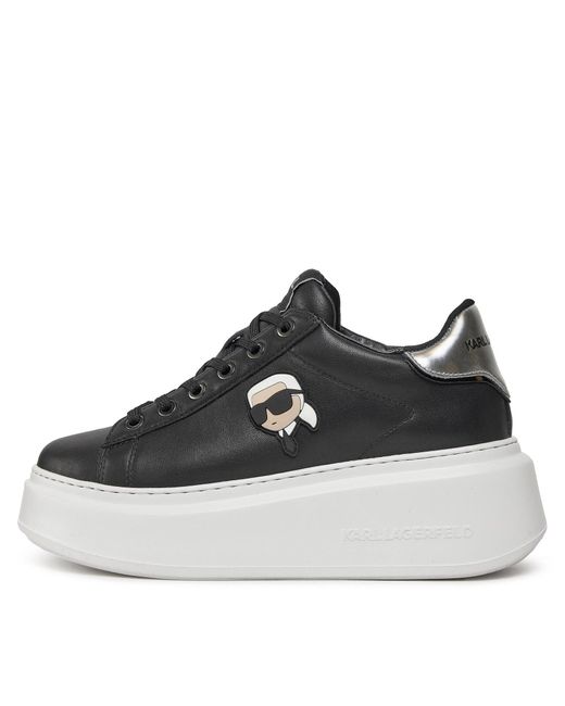 Karl Lagerfeld Black Sneakers Kl63530N