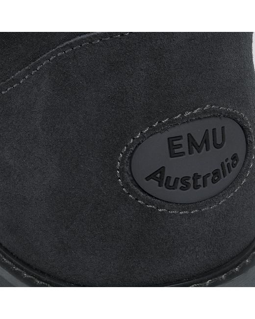 EMU Black Stiefel moonta w11799 dark grey