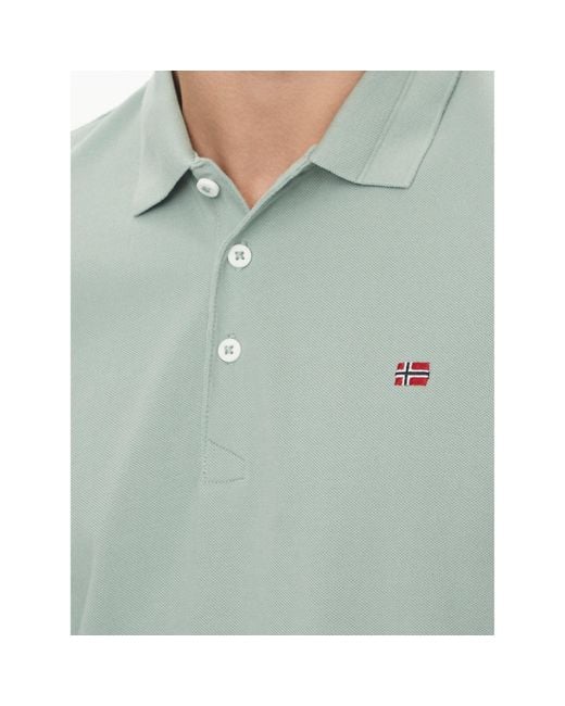 Napapijri Poloshirt Ealis Np0A4H8B Regular Fit in Green für Herren