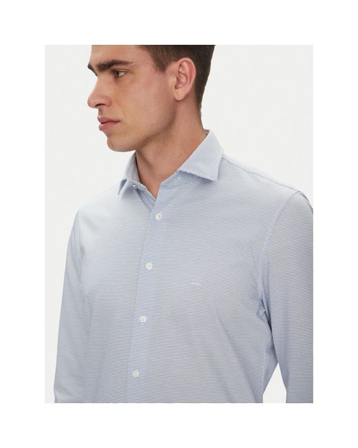 Michael Kors Hemd Mk0Ds01555 Slim Fit in White für Herren