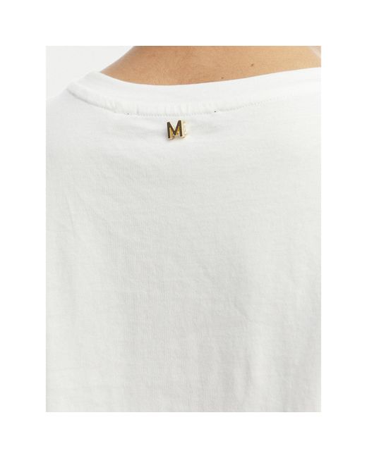Lola Casademunt White T-Shirt Ms2615009 Regular Fit