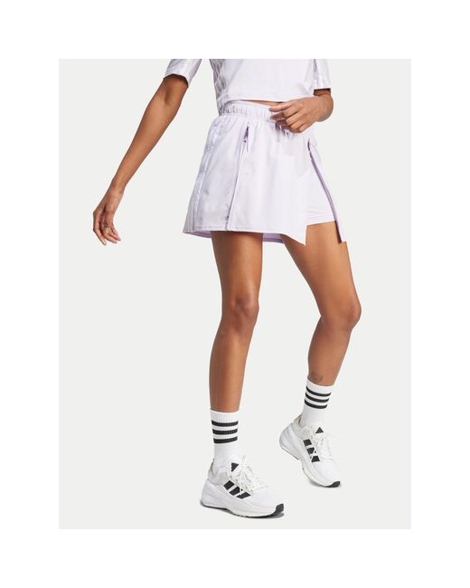 Adidas White Minirock Dance All-Gender Is0888 Loose Fit