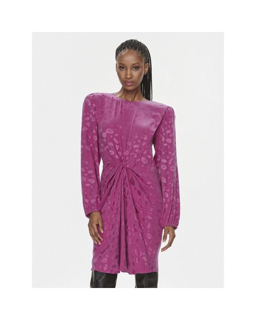 HUGO Purple Kleid Für Den Alltag Kaminna 50504499 Regular Fit