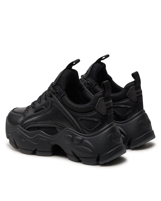 Buffalo Black Sneakers Binary Athena 1636085