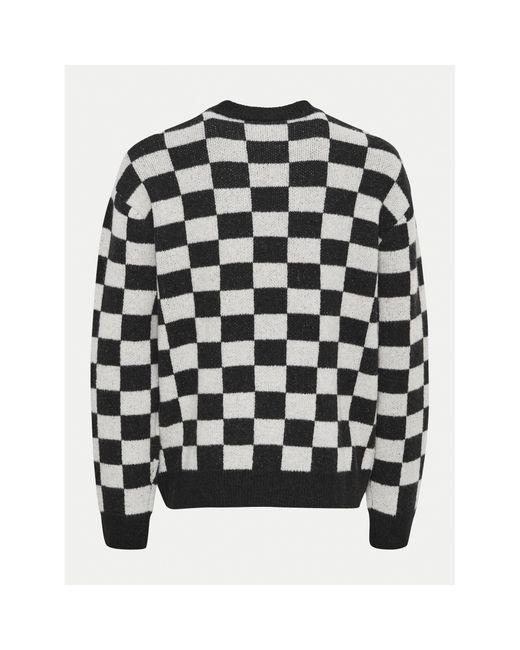 Solid Pullover Malloy 21108281 Regular Fit in Black für Herren