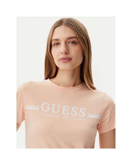Guess Blue T-Shirt V5Gi03 I3Z14 Regular Fit