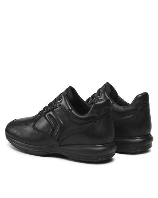 Geox Sneakers Uomo Happy U4356H 00085 C9999 in Black für Herren