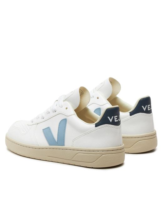 Veja Blue Sneakers V-10 Vx0703111A Weiß