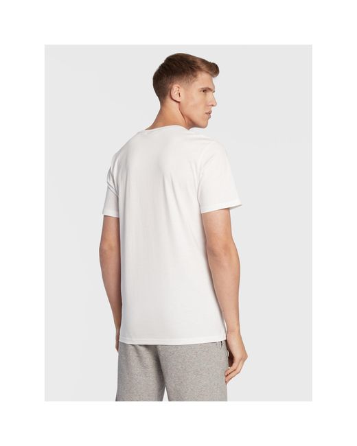 KTZ T-Shirt Brooklyn Nets 11530756 Weiß Regular Fit in White für Herren