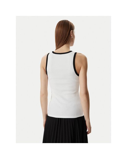 Karl Lagerfeld White Top B2W17003 Slim Fit