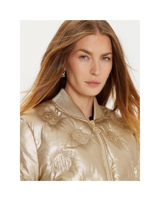 Guess Natural Jacke Aus Kunstleder Marianne W4Bl60 Wgb20 Regular Fit