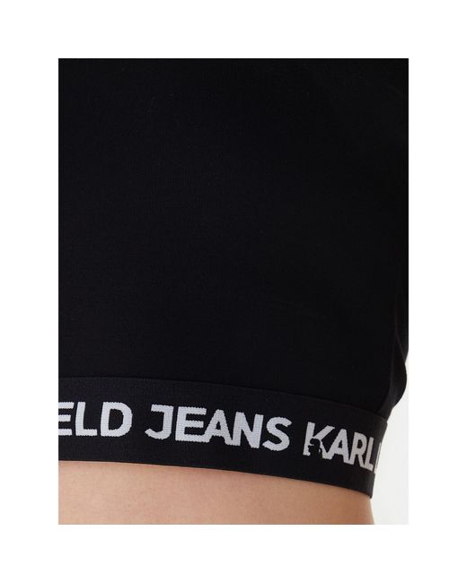 Karl Lagerfeld Black Top B1W17048 Slim Fit