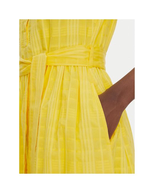 Barbour Yellow Sommerkleid Ldr0893Ye32 Regular Fit