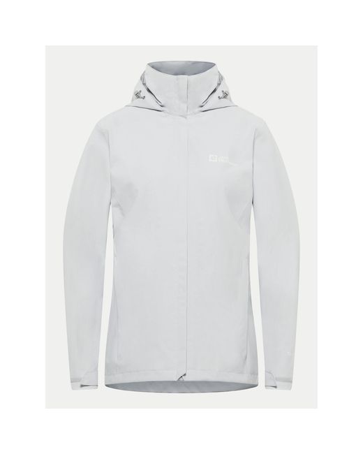 Jack Wolfskin Gray Outdoor-Jacke Trailtime 2L A63902 Regular Fit