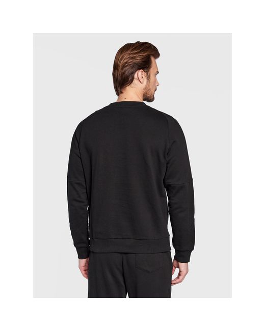 Diadora Sweatshirt Drift 102.178669 Relaxed Fit in Black für Herren